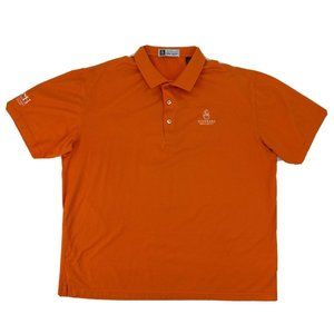Silverado Resort Napa Valley Shirt Mens XL Orange Short Sleeve‎ Polo ARCH